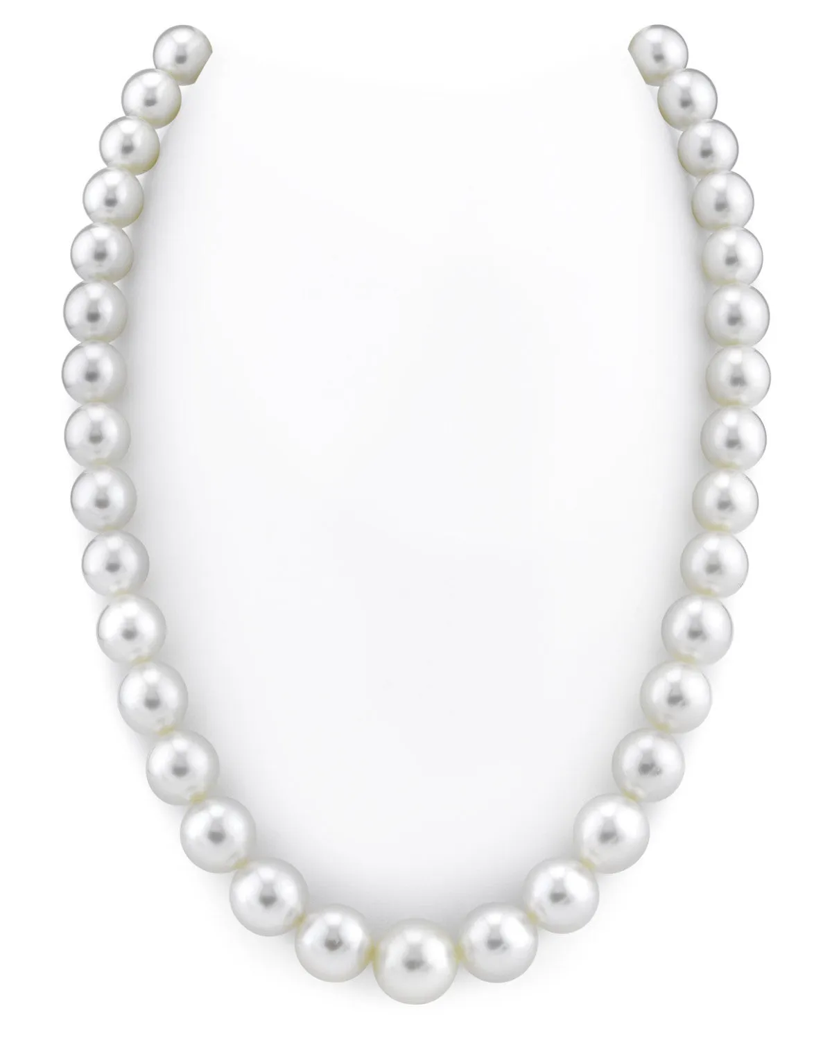 10-13mm White South Sea Pearl Necklace - AAAA Quality