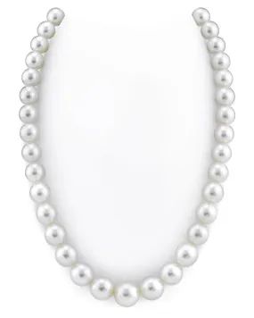 10-13mm White South Sea Pearl Necklace - AAAA Quality