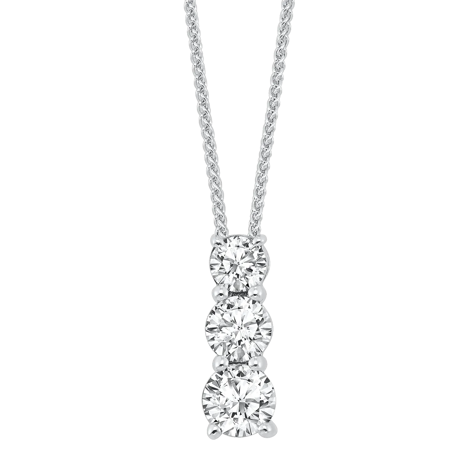 14KTW Diamond Pendant 1Ct