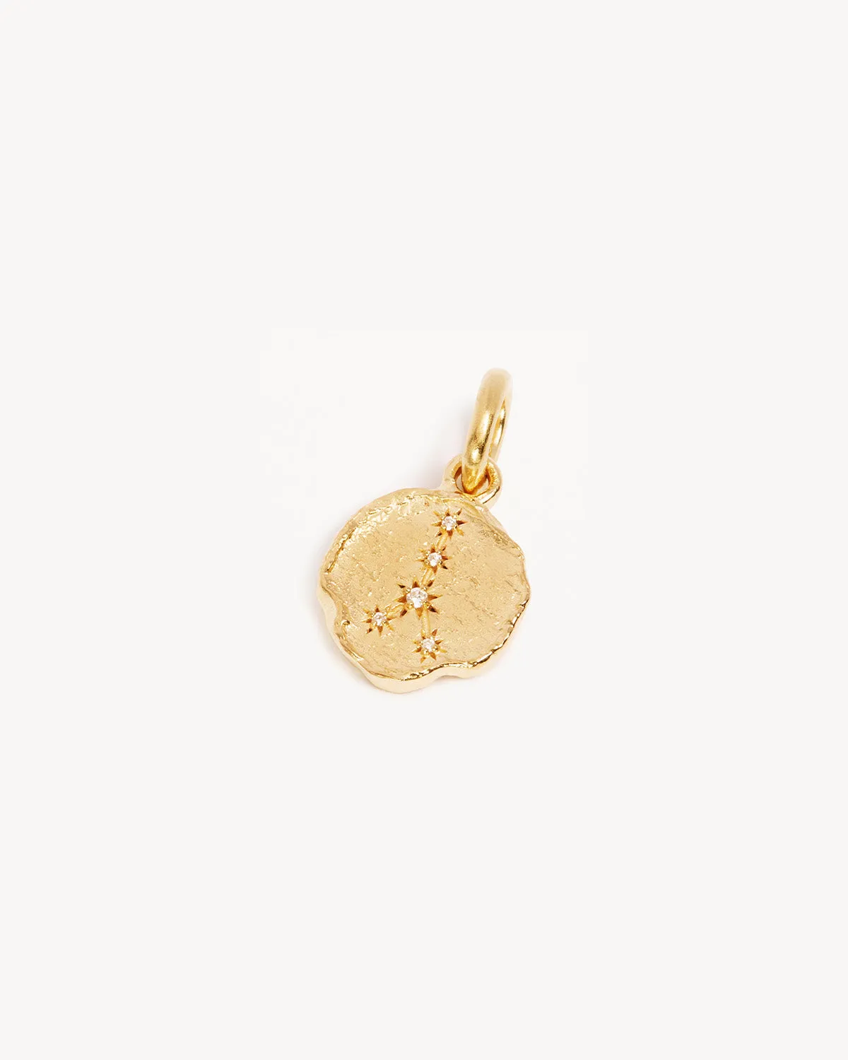 18k Gold Vermeil Cosmic Love Zodiac Annex Link Pendant - Cancer