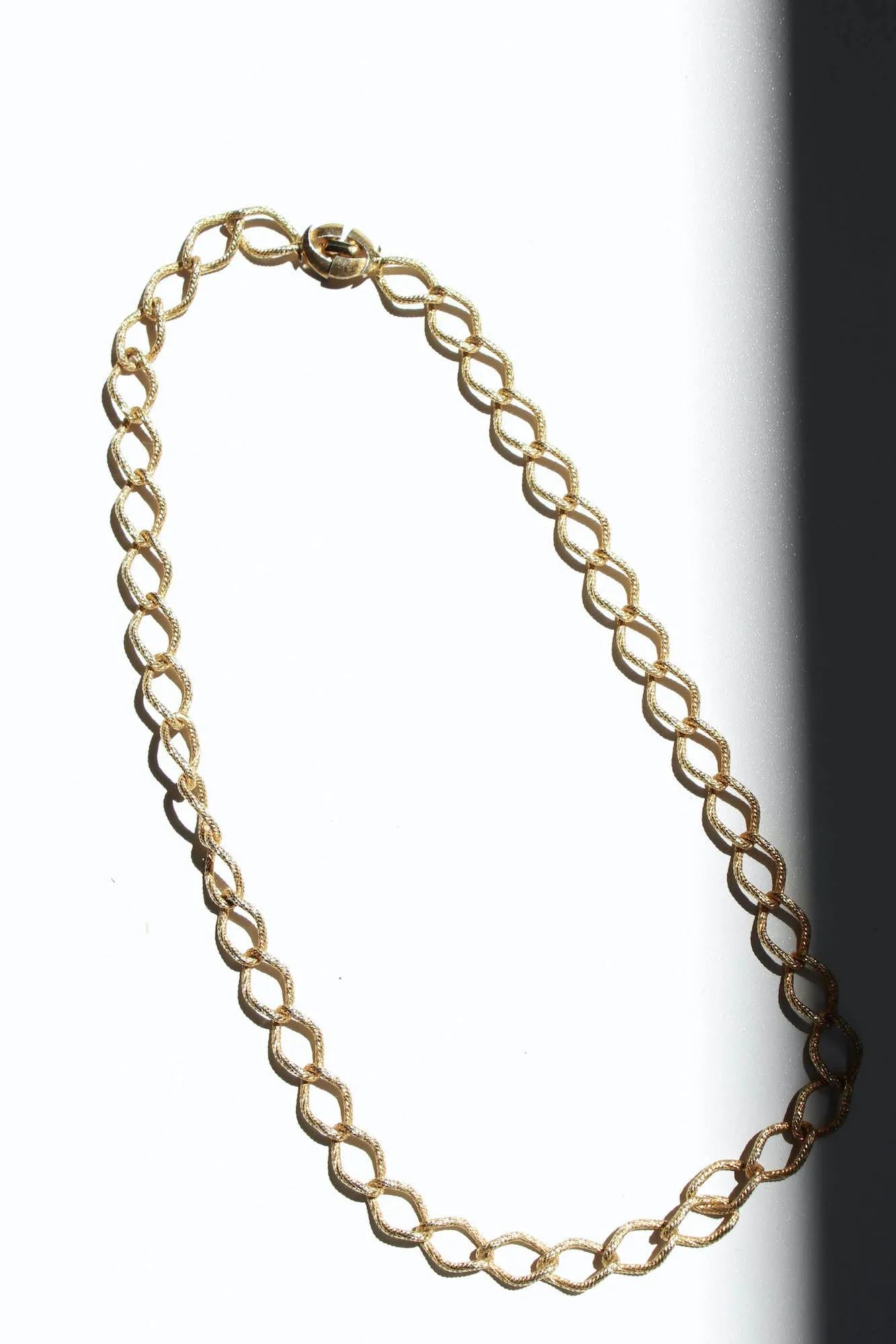 1960s Gold Chain Necklace