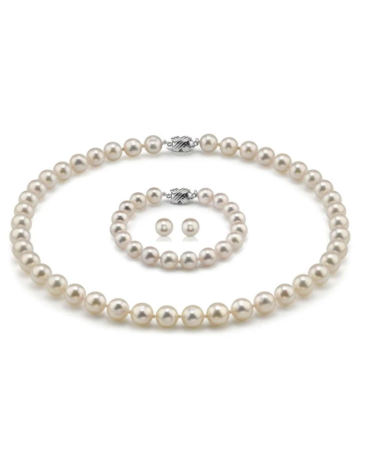 9.0-9.5mm Hanadama Pearl Set