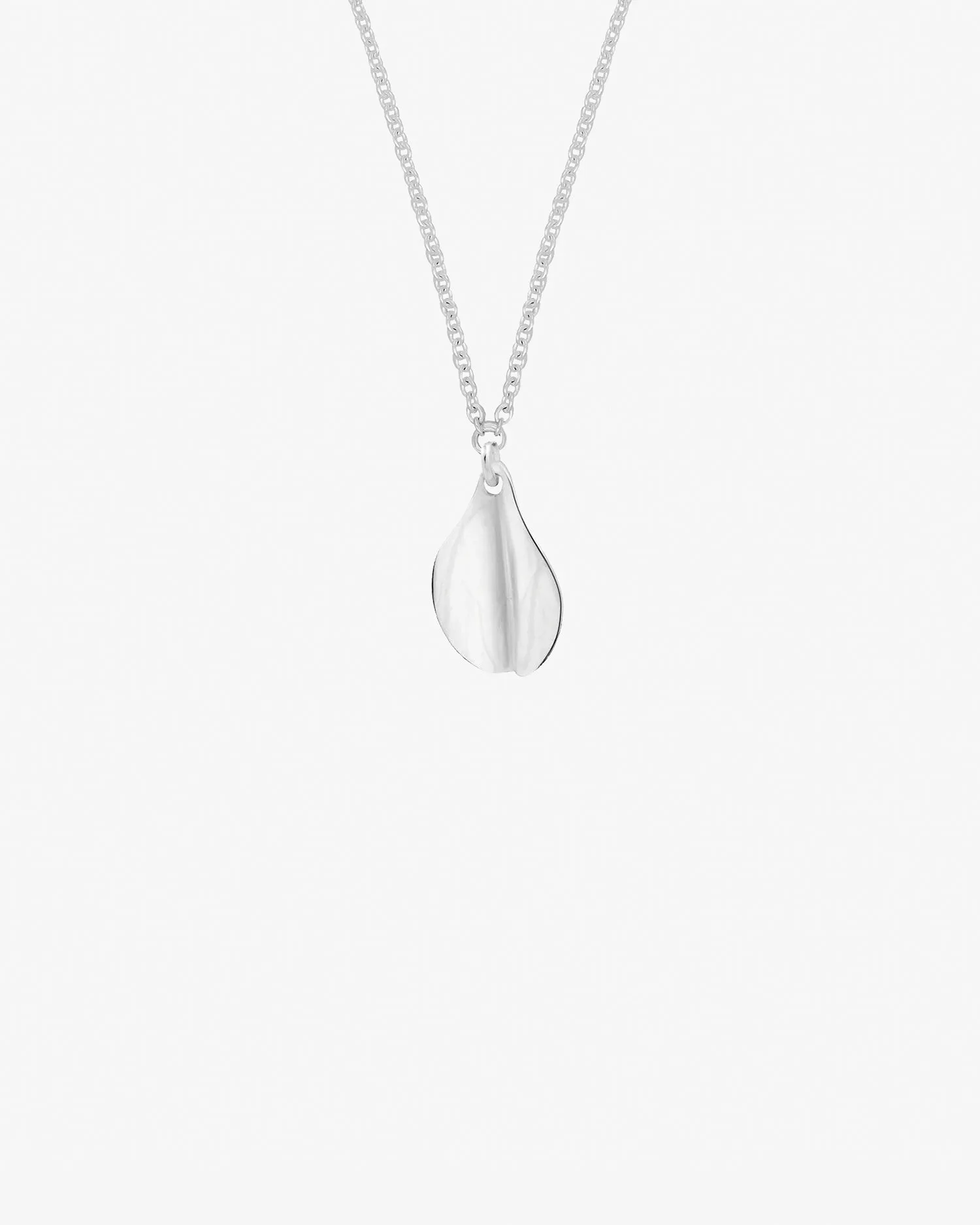 A Forest drop necklace silver