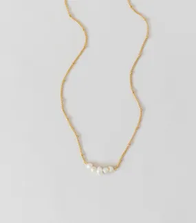 Alegre Multi Pearl Necklace