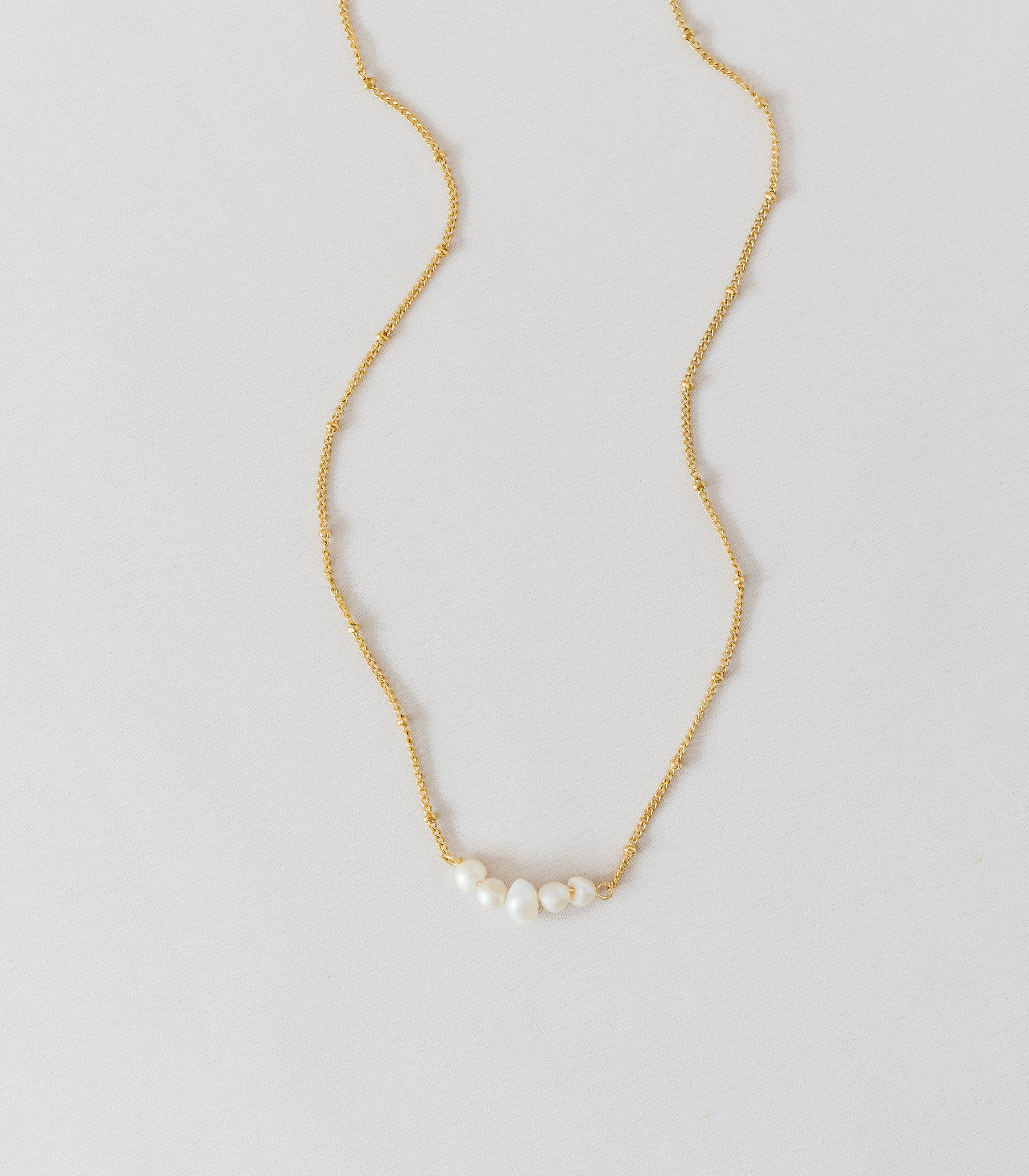 Alegre Multi Pearl Necklace