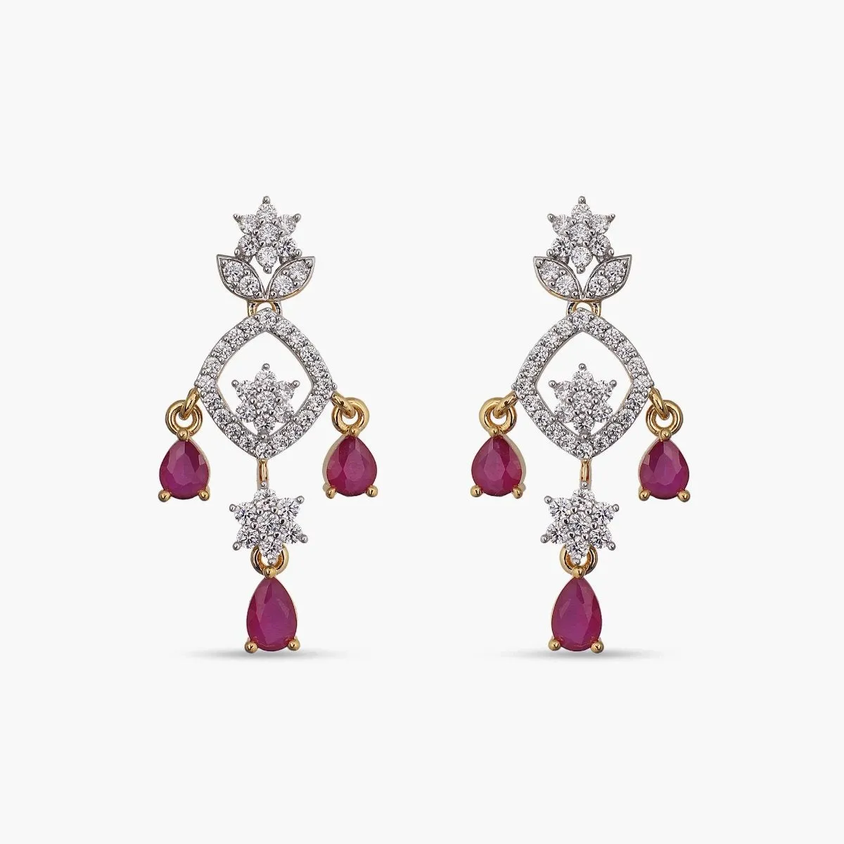 Ayan Nakshatra CZ Necklace Set