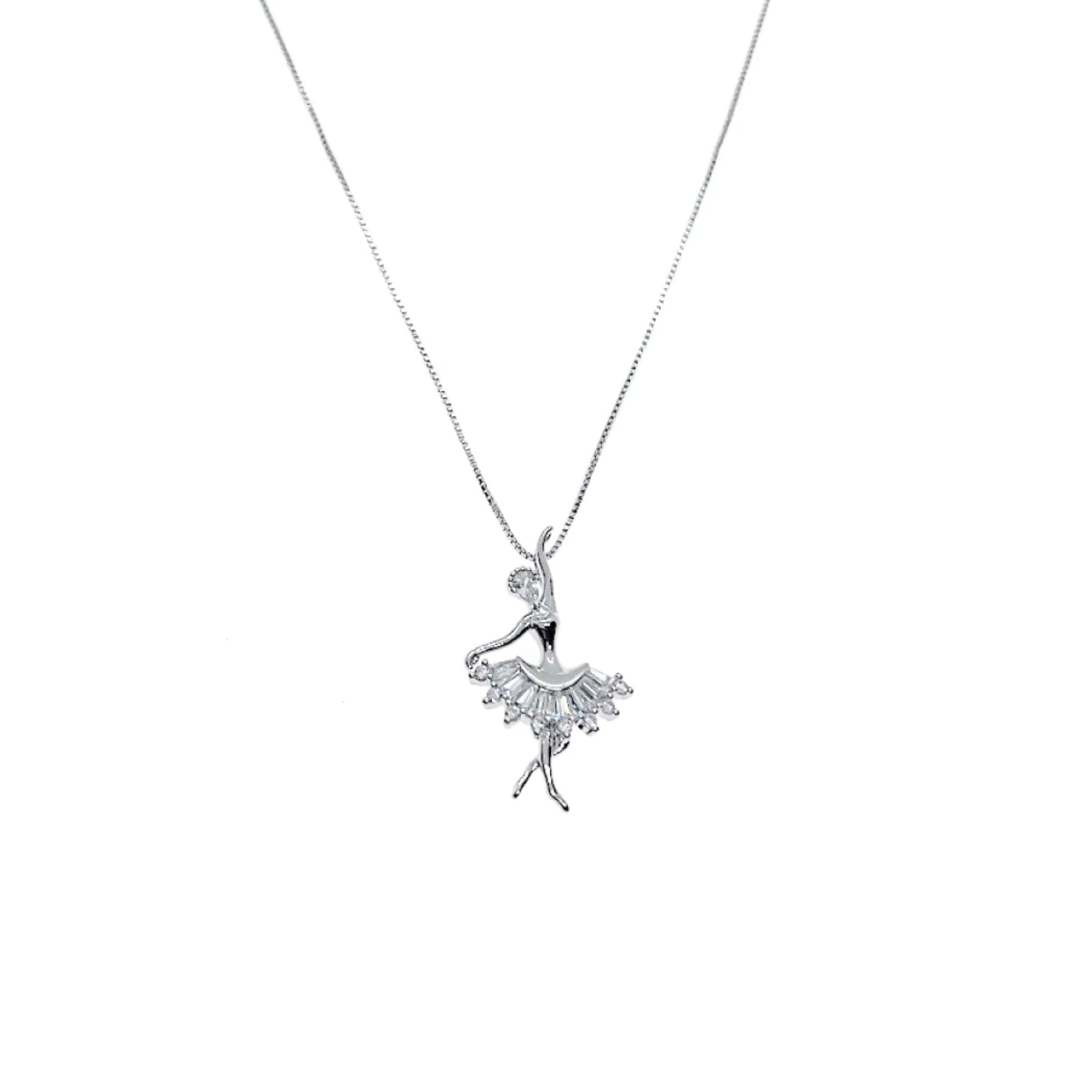 Ballerina Cubic Zirconia  Necklace