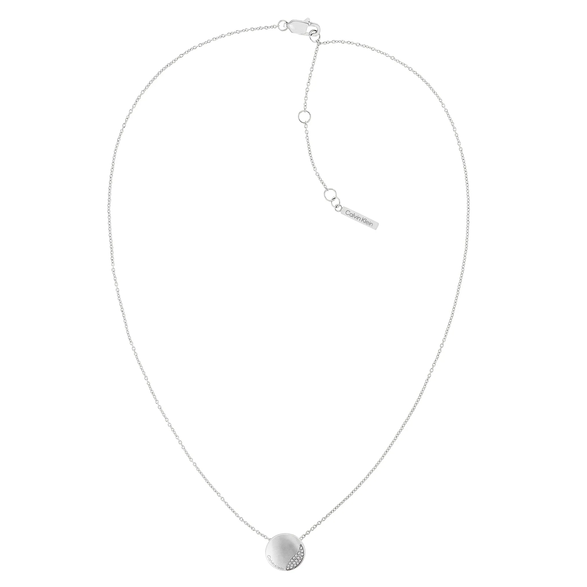 Calvin Klein Jewellery Stainless Steel with Crystals Women's Pendant Necklace - 35000143