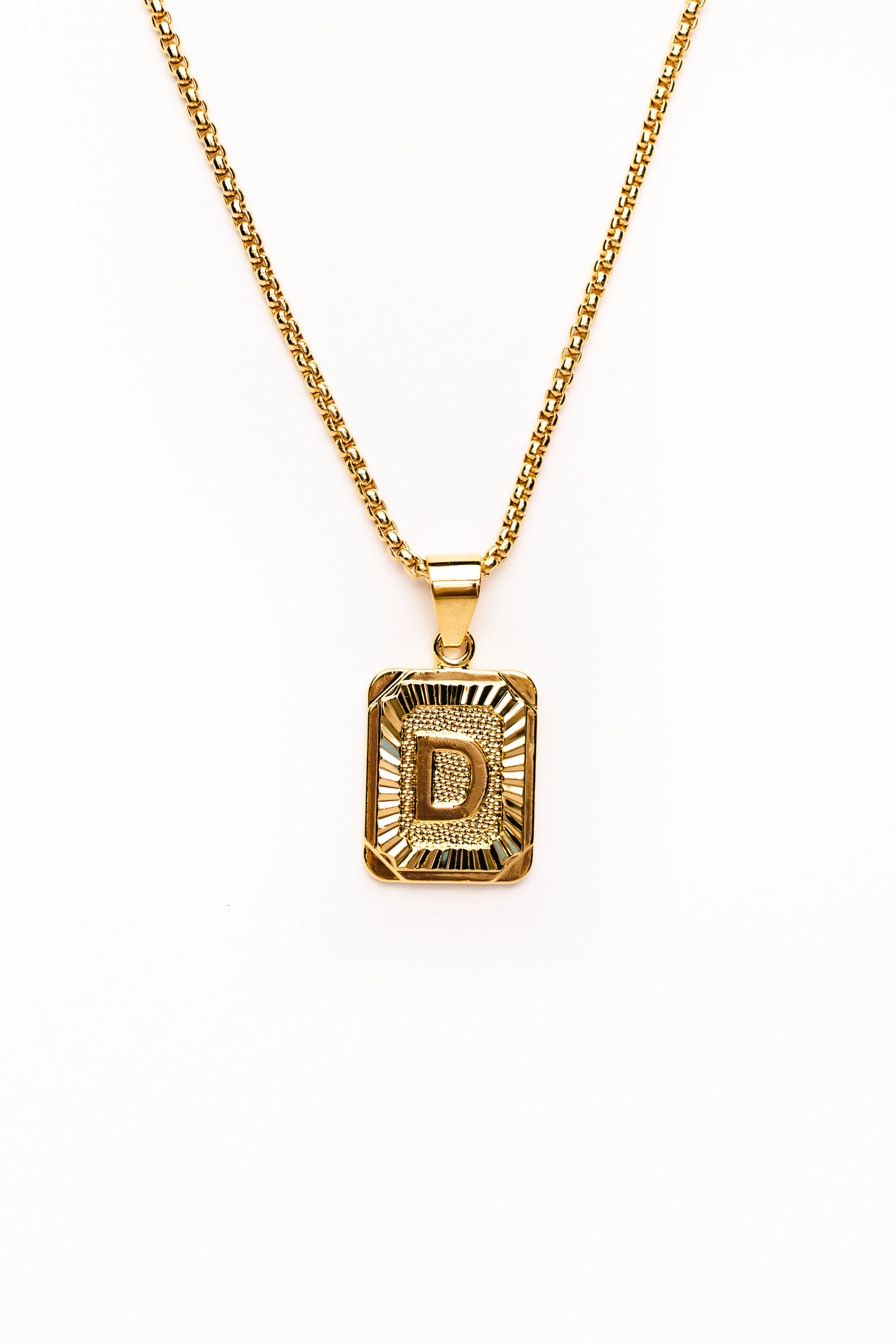 Catalina Initial Pendant Necklace