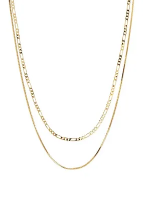 Cecilia Chain Necklace - Gold