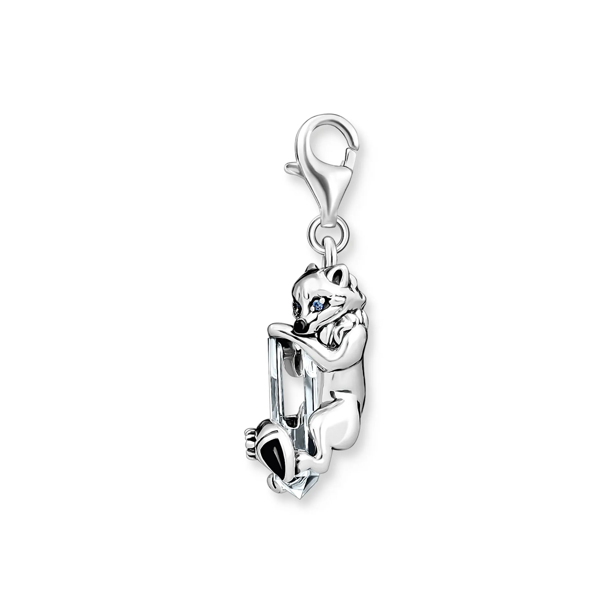 Charm Pendant Fox silver