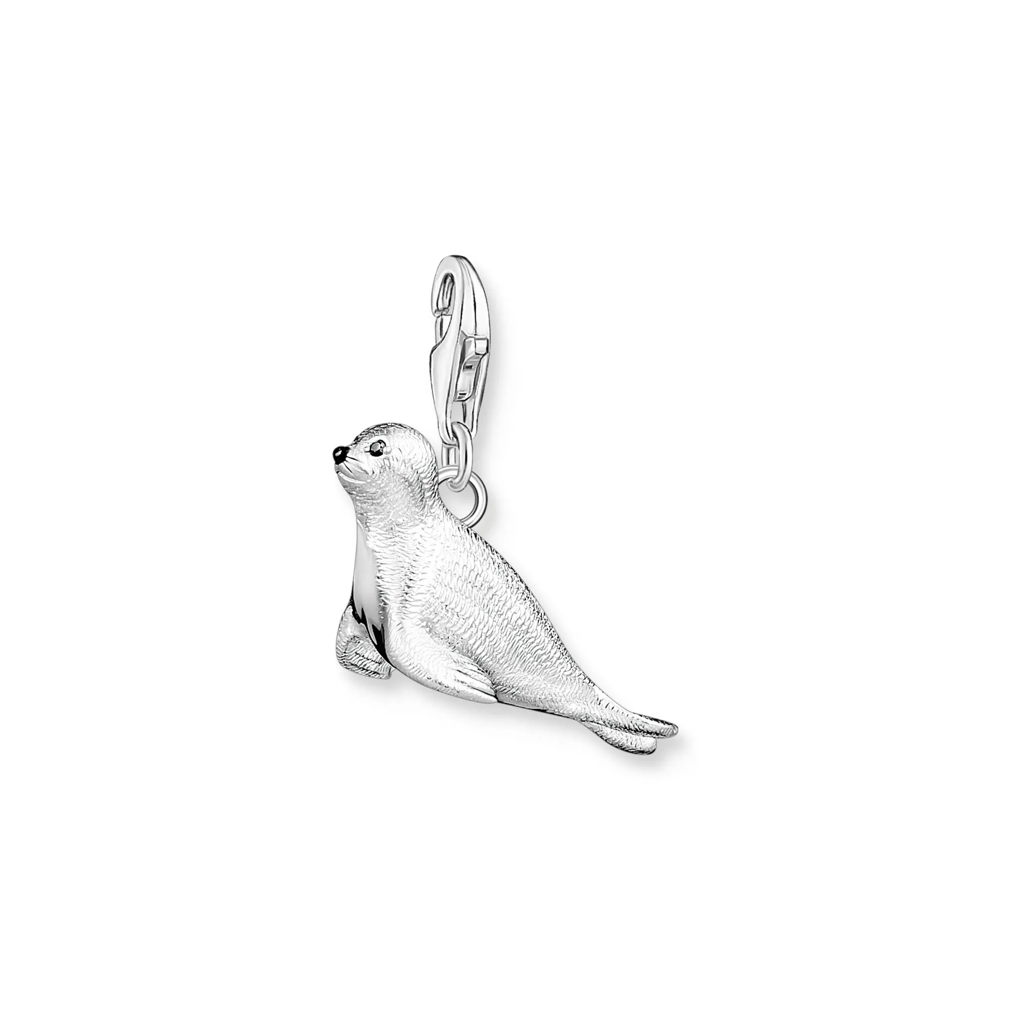 Charm Pendant sea seal silver