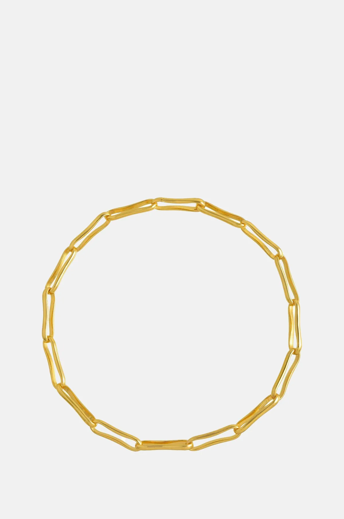 Chunky Link Gold Necklace