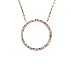 Circle of Life Diamond Pendant Necklace