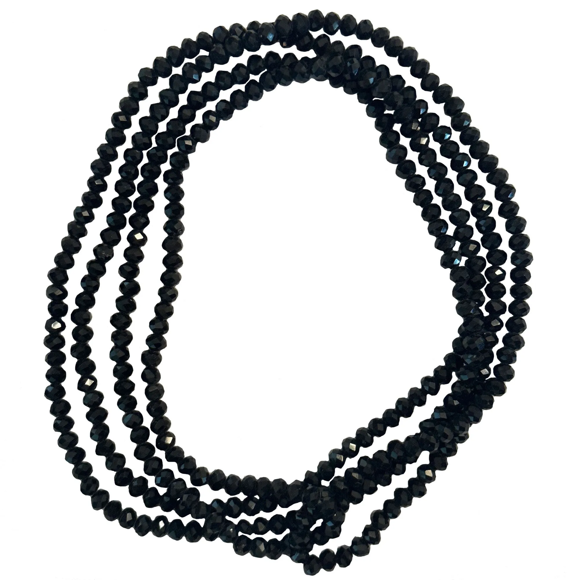 CLEARANCE CRYSTAL WRAP NECKLACES (CASE OF 120 - $0.50 / PIECE)  Wholesale Wrap Necklaces / Bracelets in Assorted Colors SKU: 70400-A-B-120