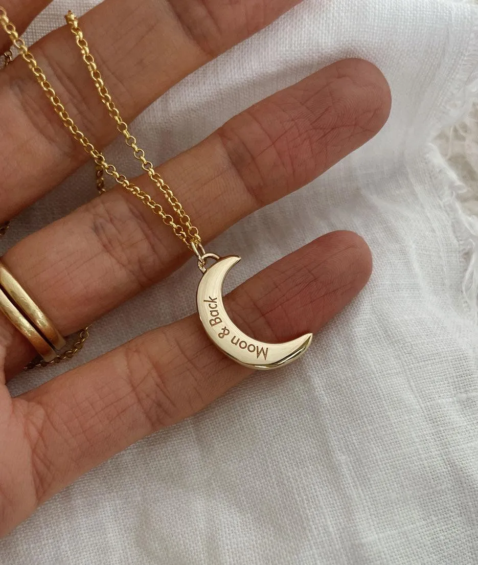 Crescent Moon necklace