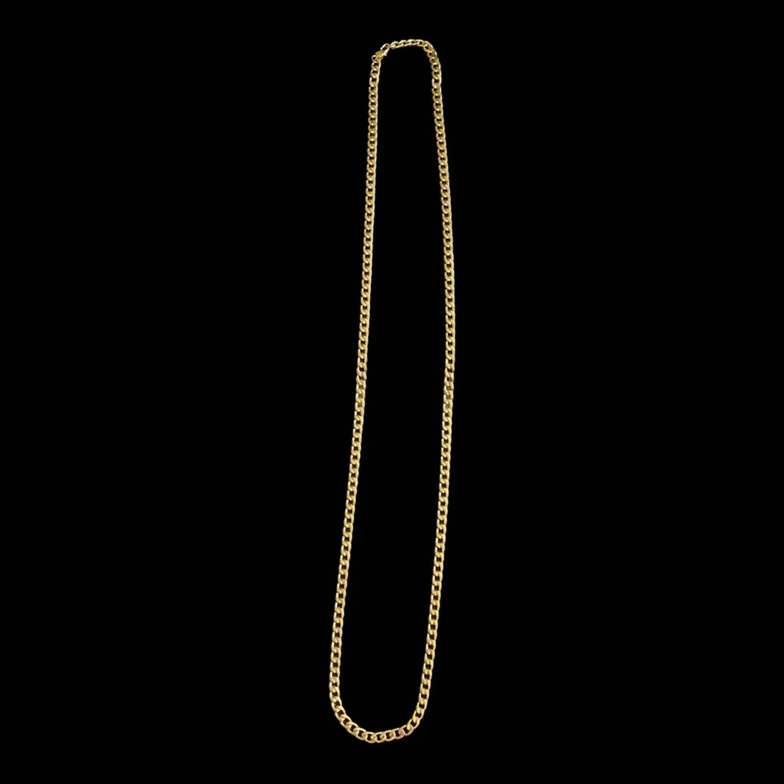 Cuban 18KGP Gold Chain Link Necklace 30” NEW