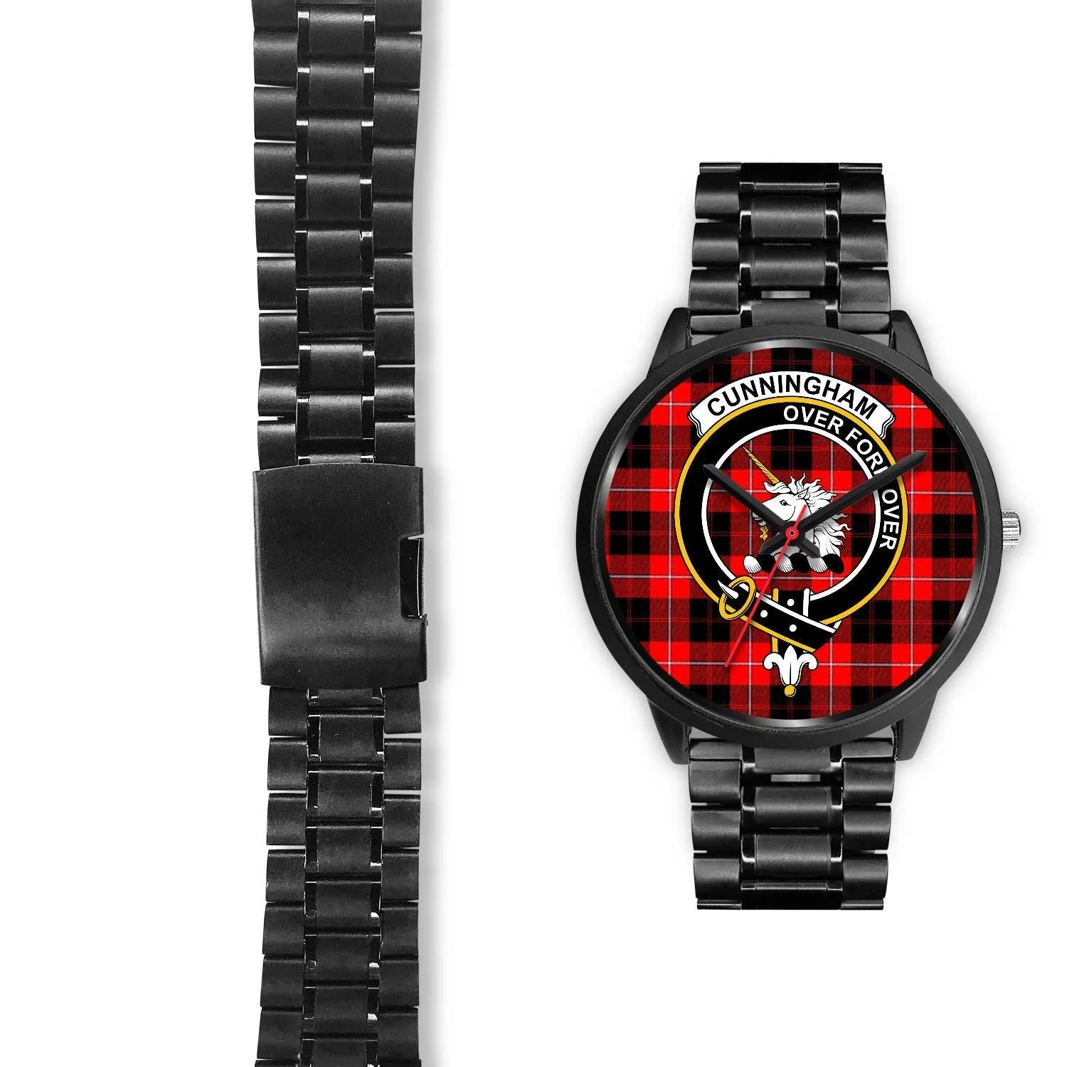 Cunningham Modern Clan Badge Tartan Black Watch