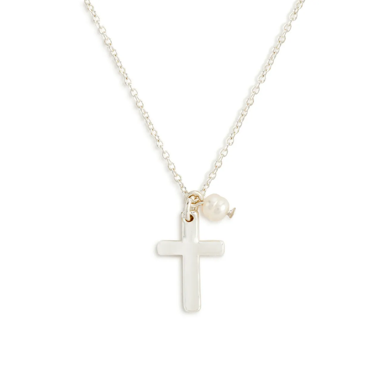 Dainty Cross Necklace - Silver/Gold