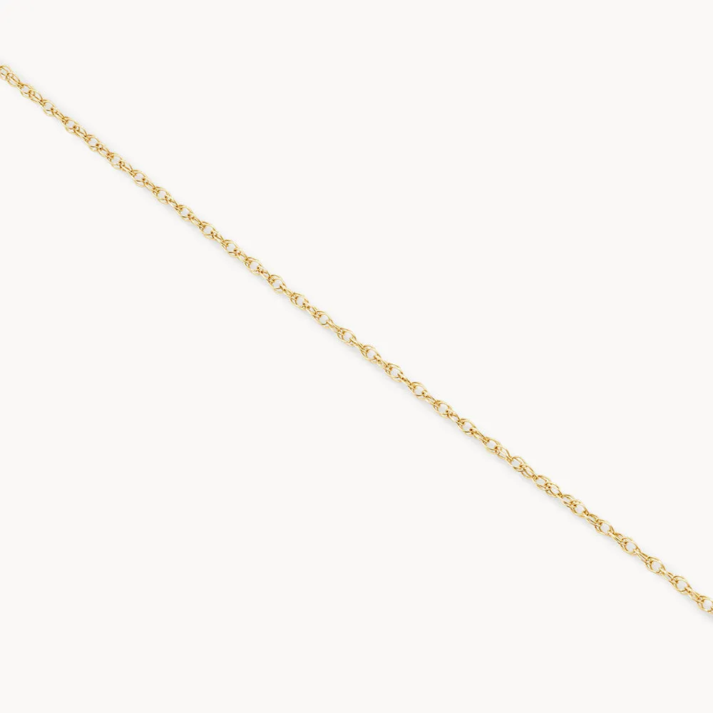 Diamond Letter Z Necklace in 10k Gold