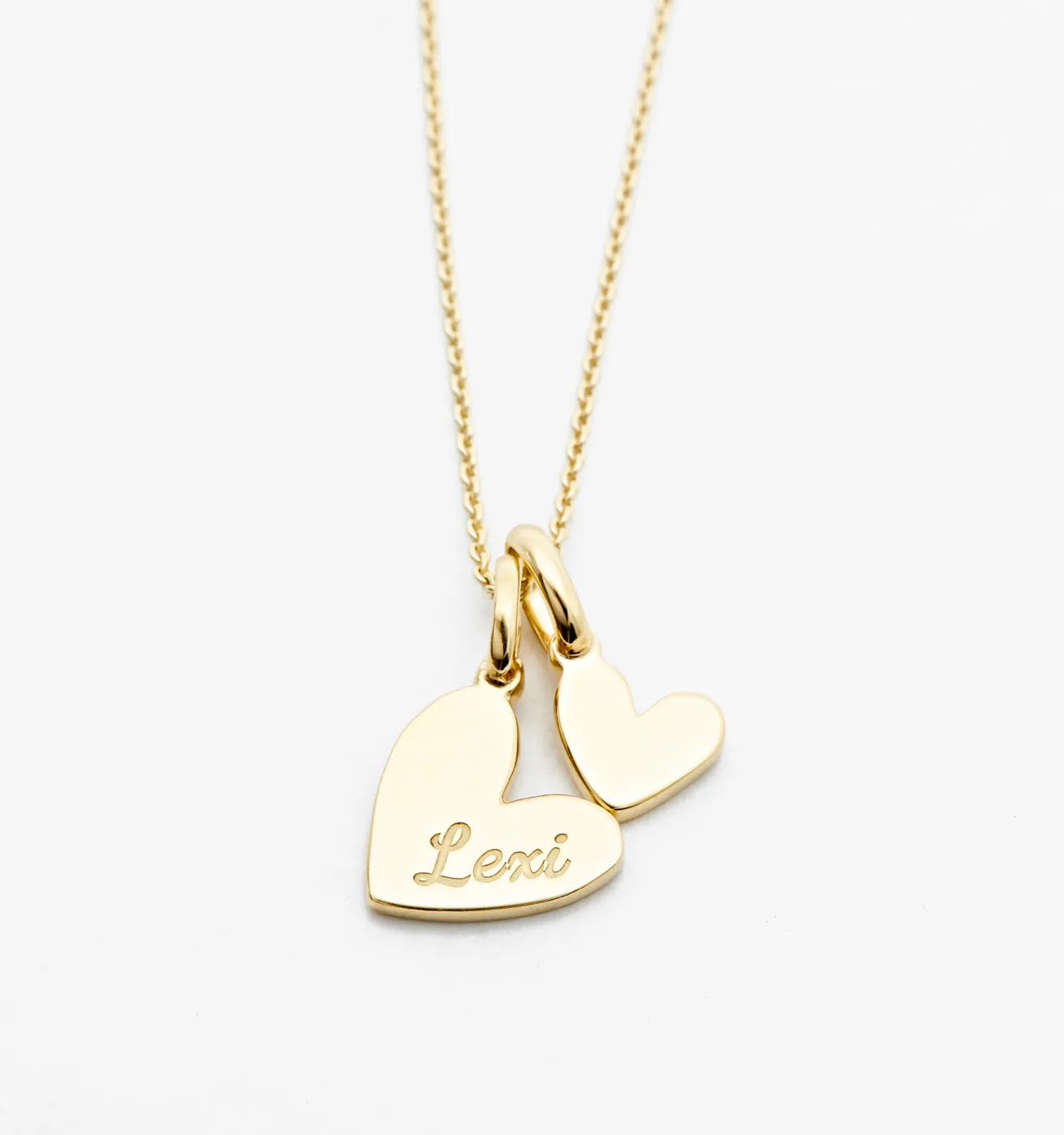 Double Heart Necklace