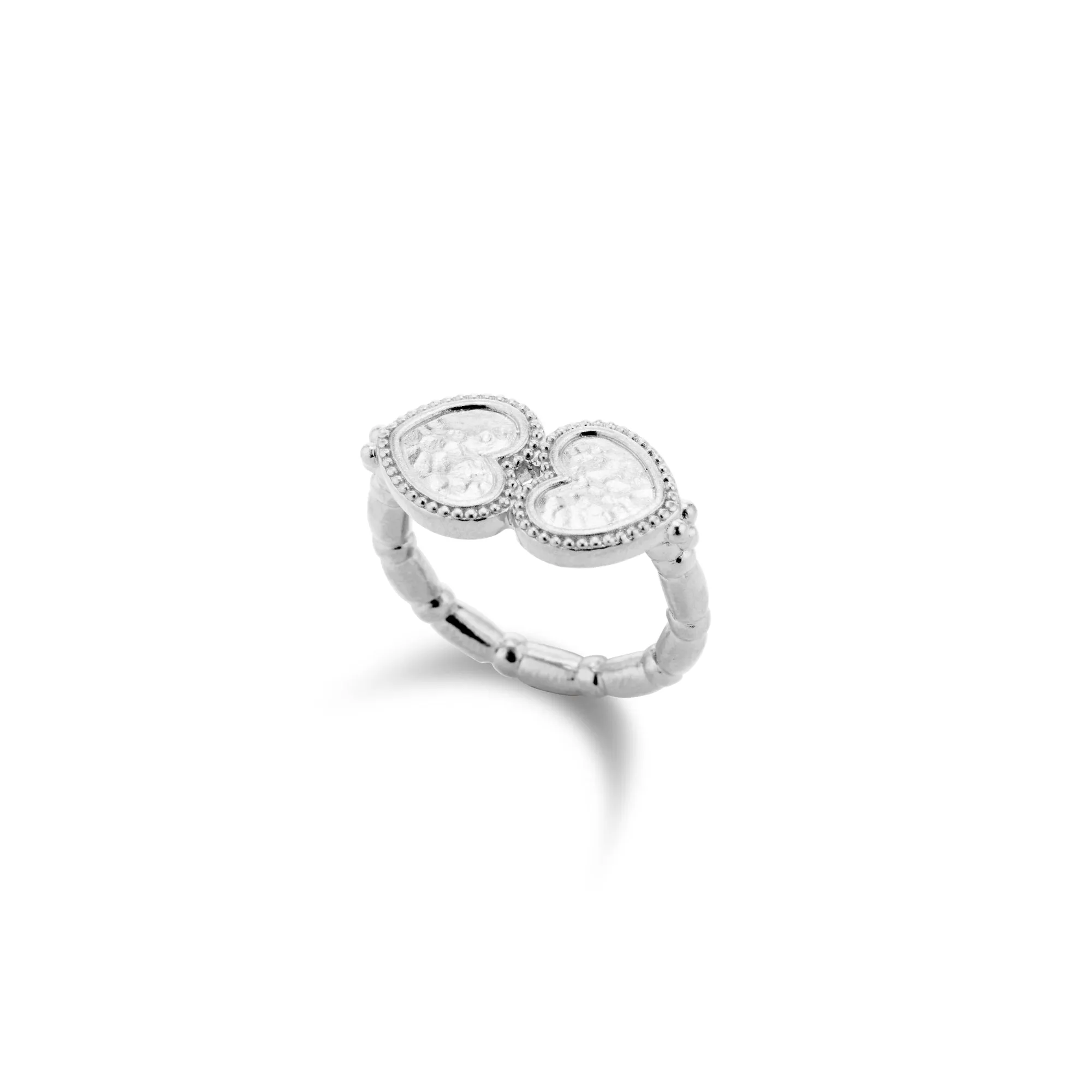 Double Heart Ring