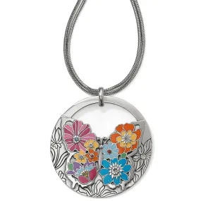 Reversible Enchanted Garden Convertible Necklace with Adjustable Style Options