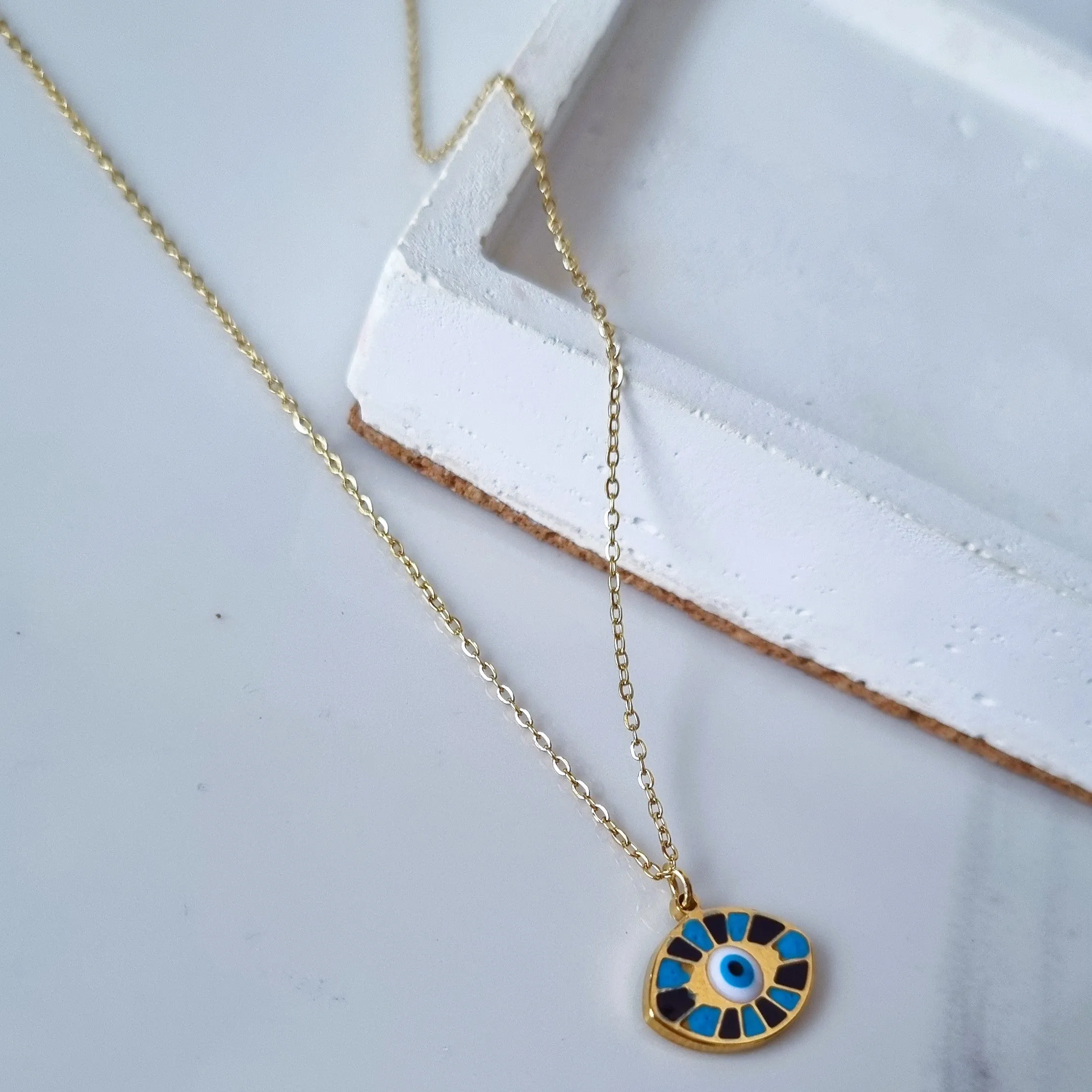 Evil eye necklace