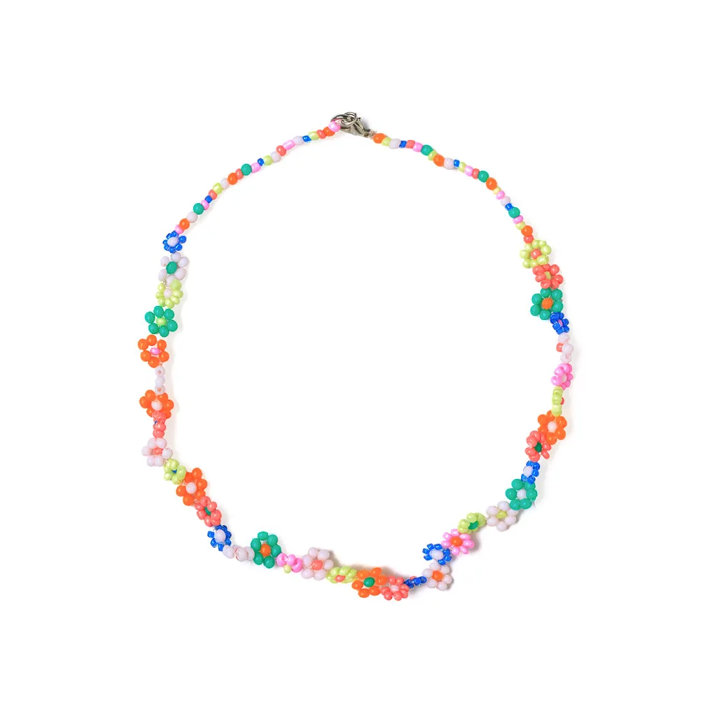 Floral Bead Necklace