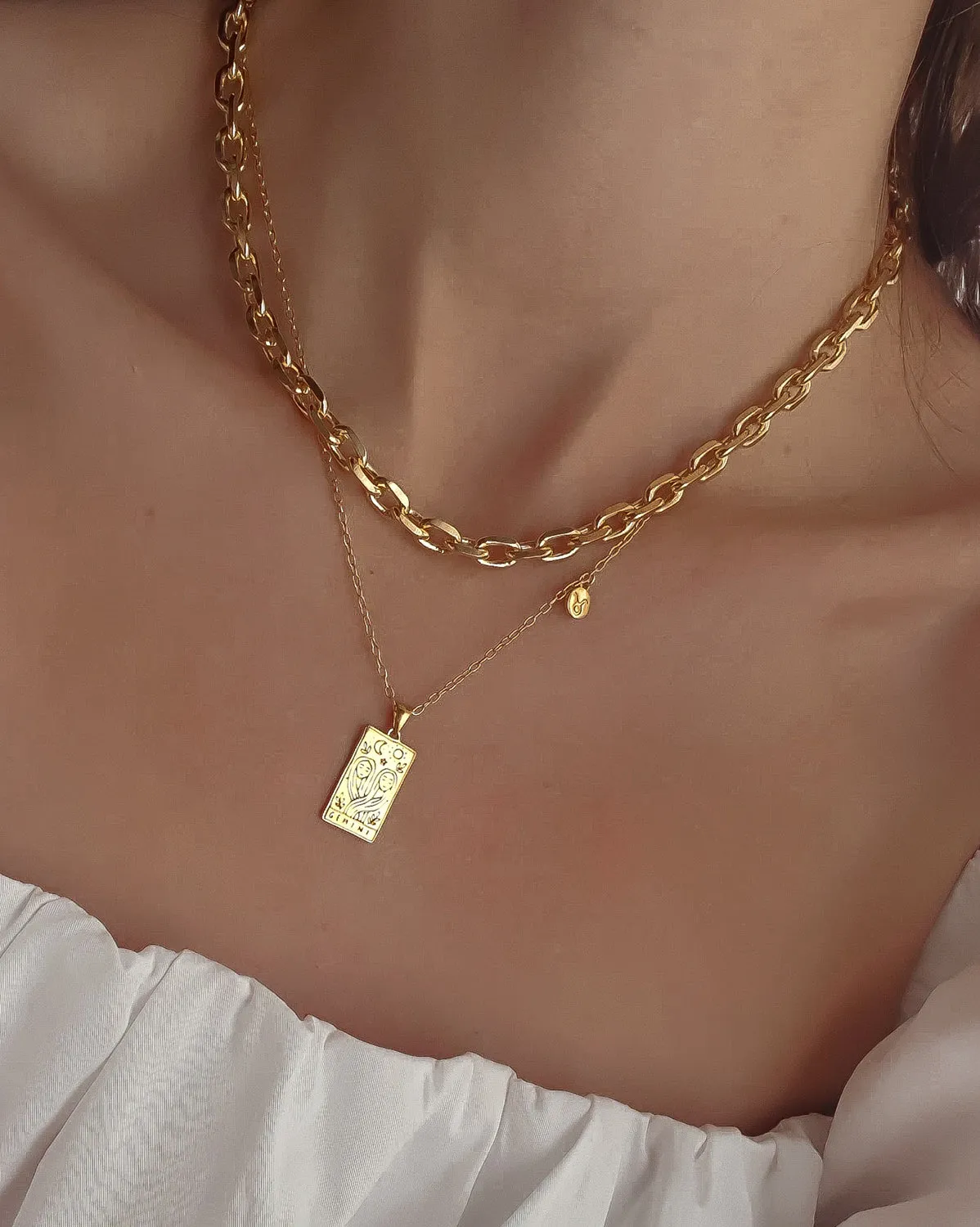 Gemini Zodiac Necklace