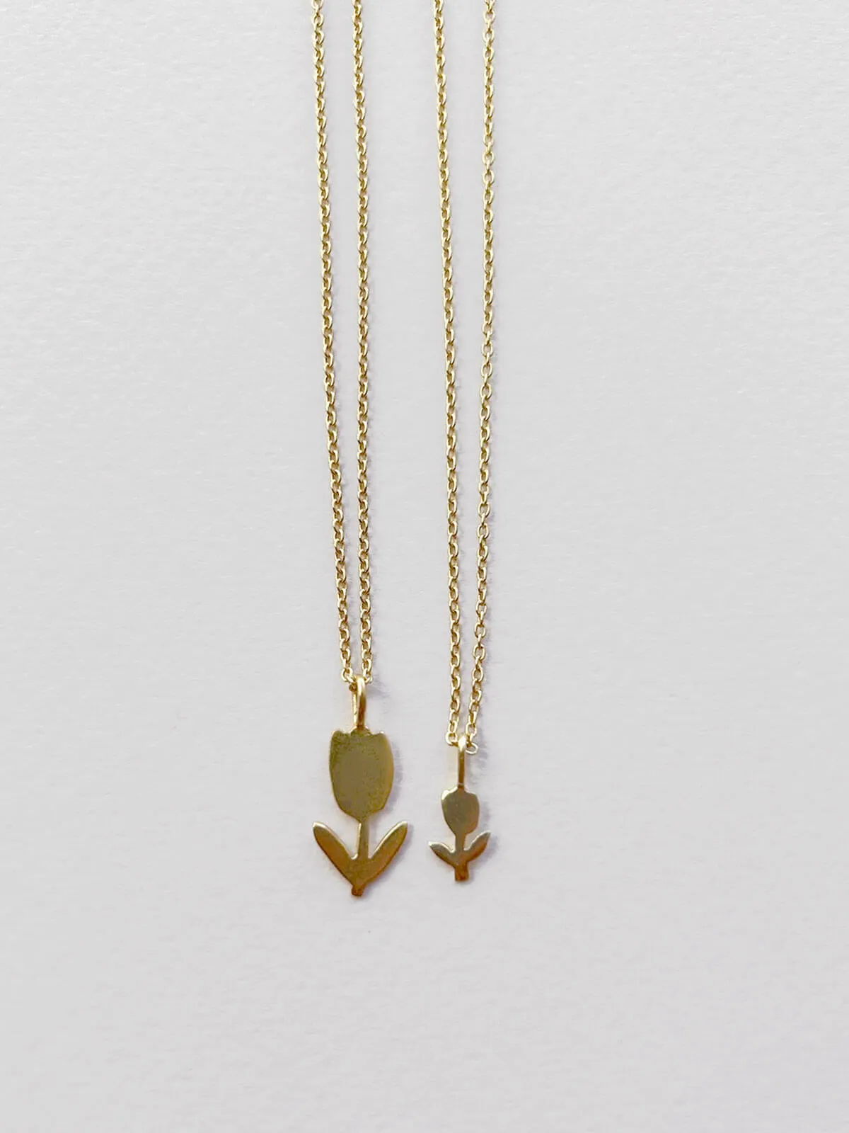 Gold Tulip Necklace