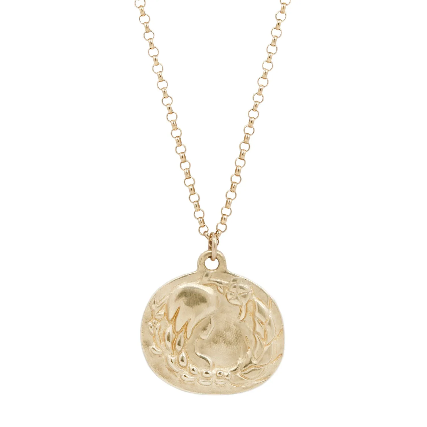 Gold Zodiac Necklace