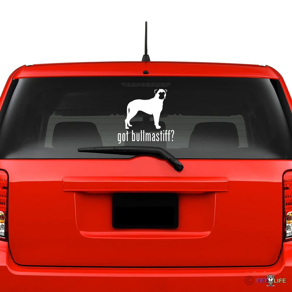 Got Bullmastiff Sticker