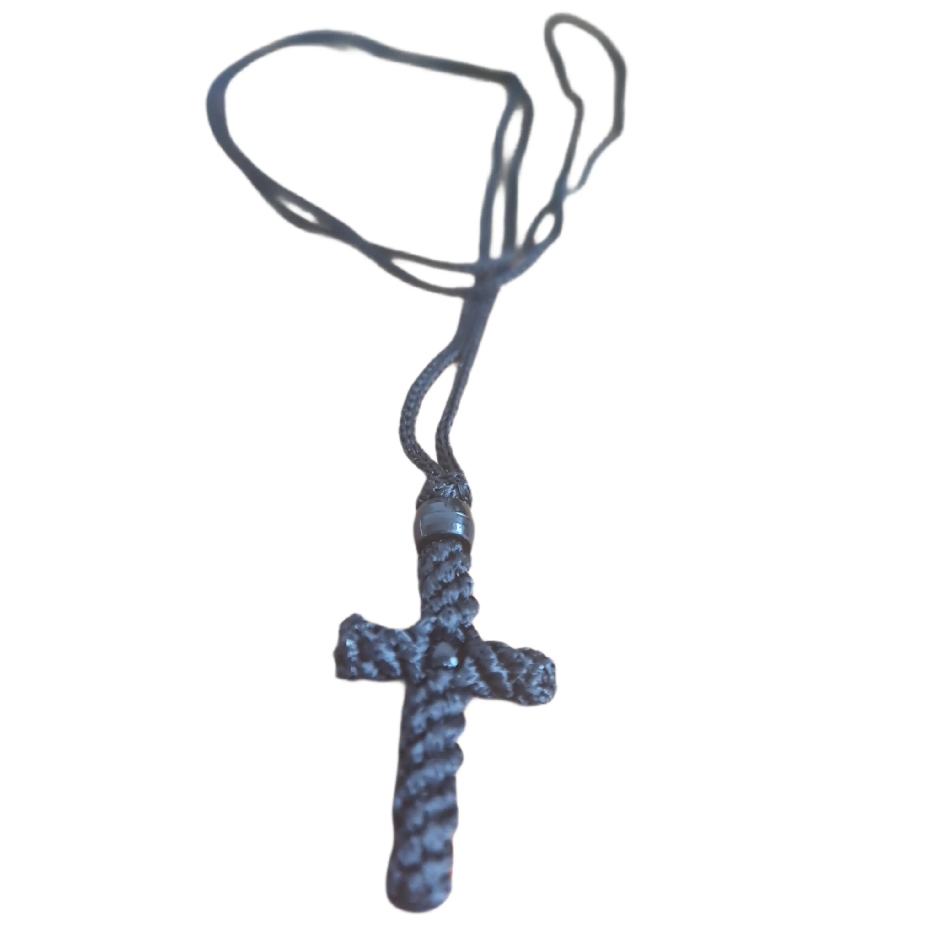 Greek Cross Komboskini Prayer Necklace