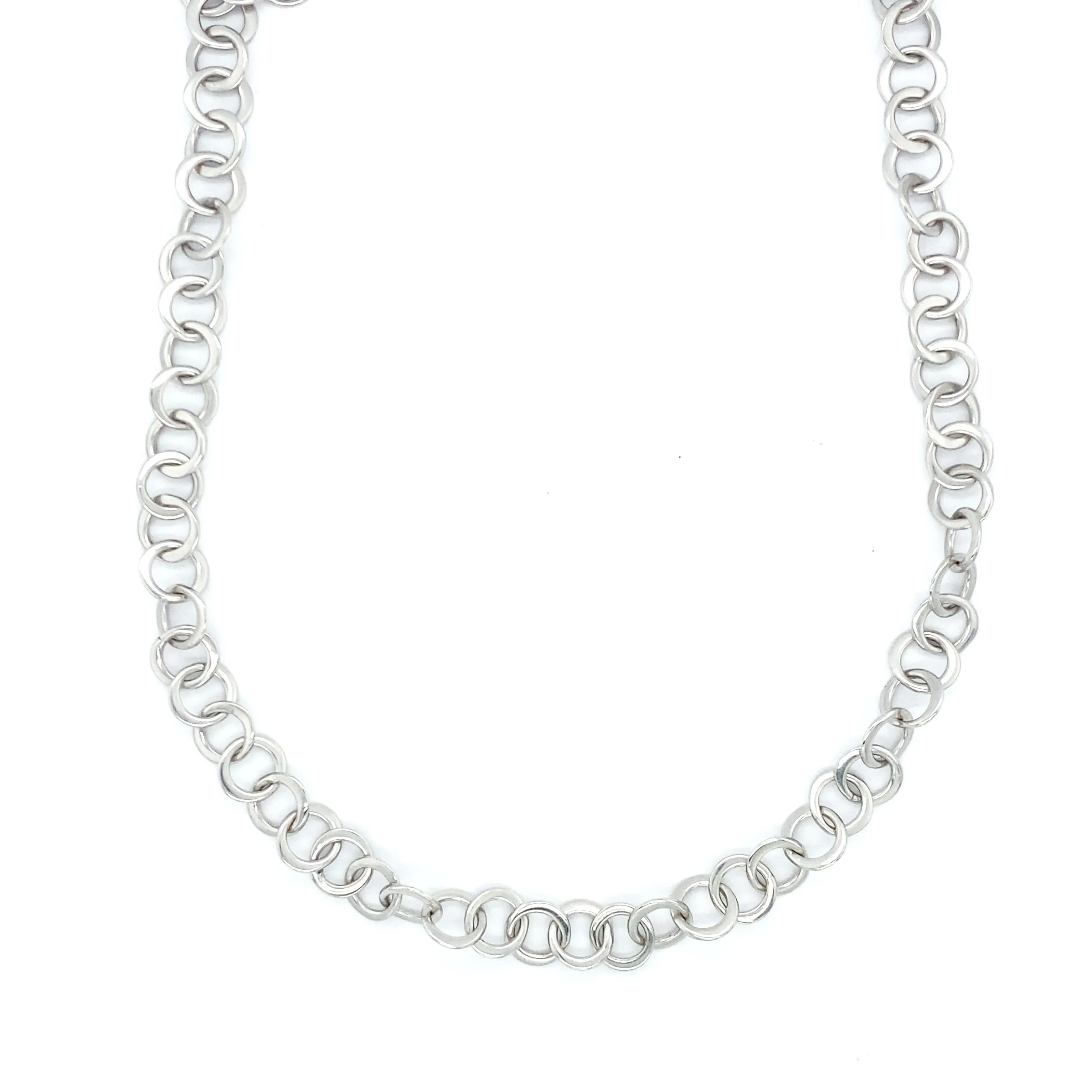 Handmade Chain - White Rhodium