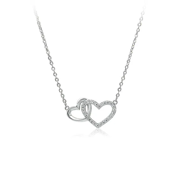 Heart Cubic Zirconia Necklace