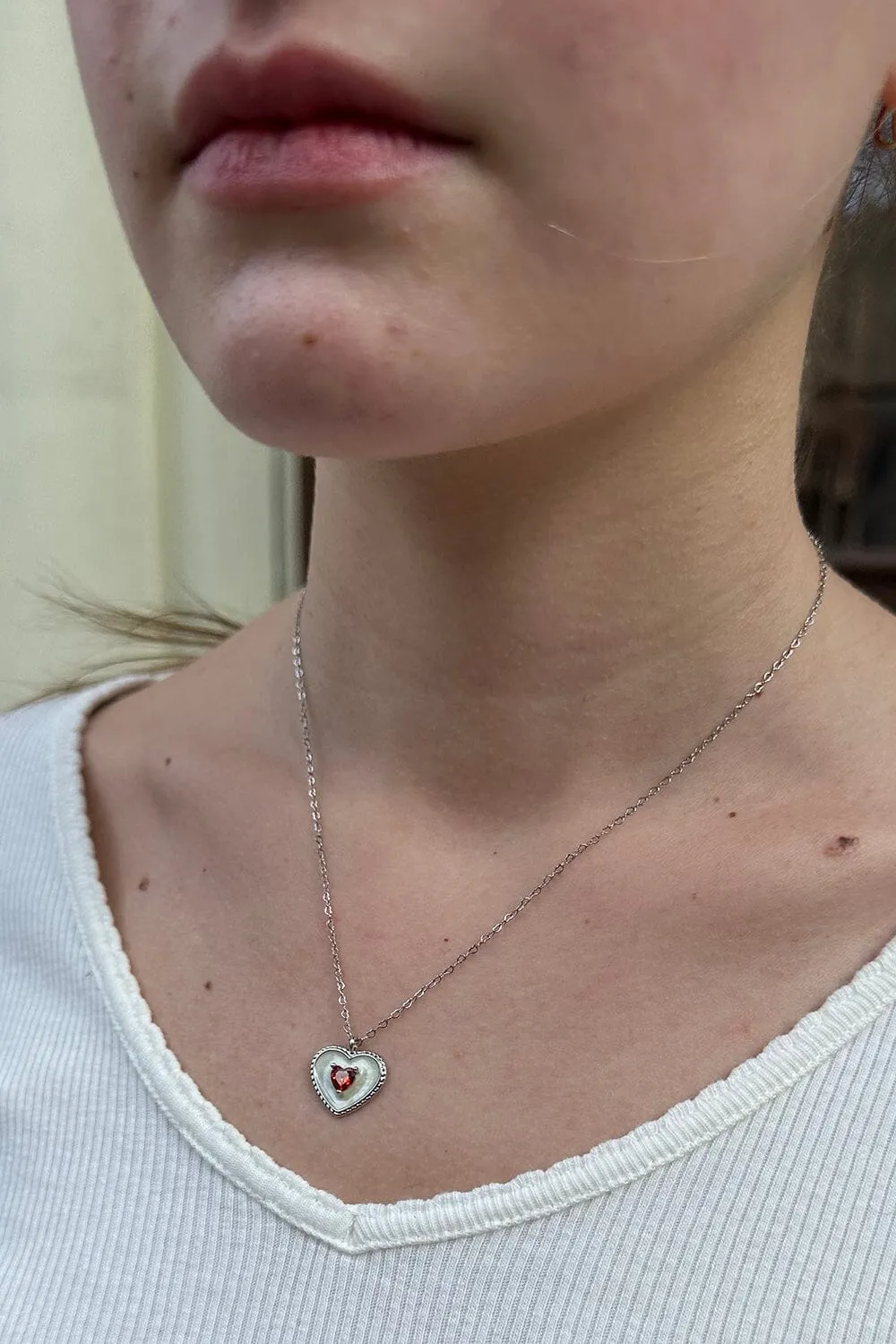 Heart Gem Necklace