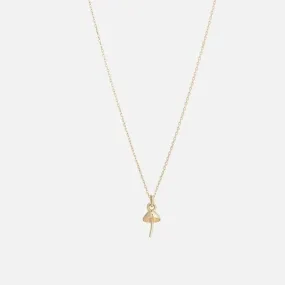 Itty Bitty Charm Necklace, Mushroom