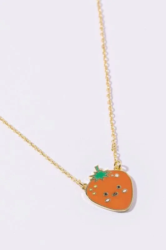 Kids Enamel Charm Necklaces