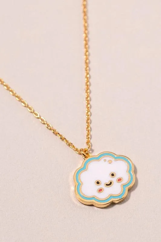 Kids Enamel Charm Necklaces