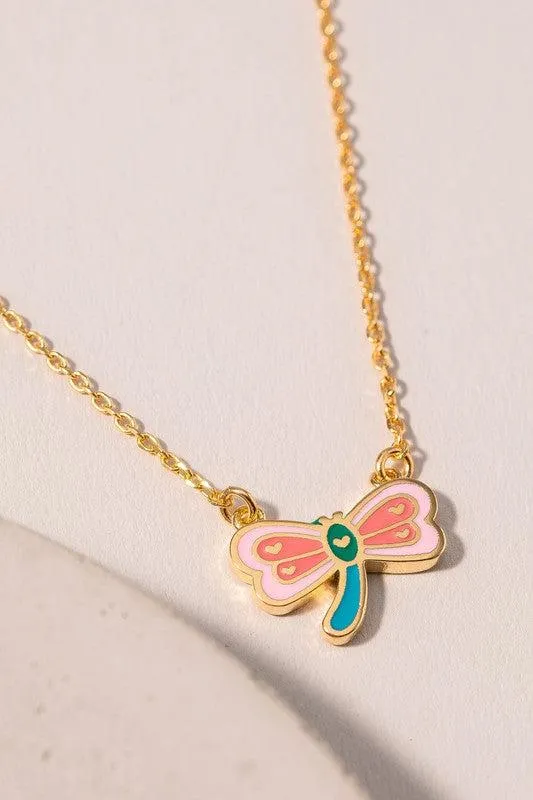 Kids Enamel Charm Necklaces