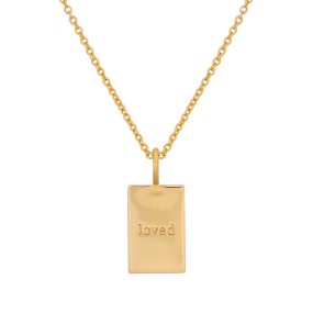 Memento Necklace 'Loved'