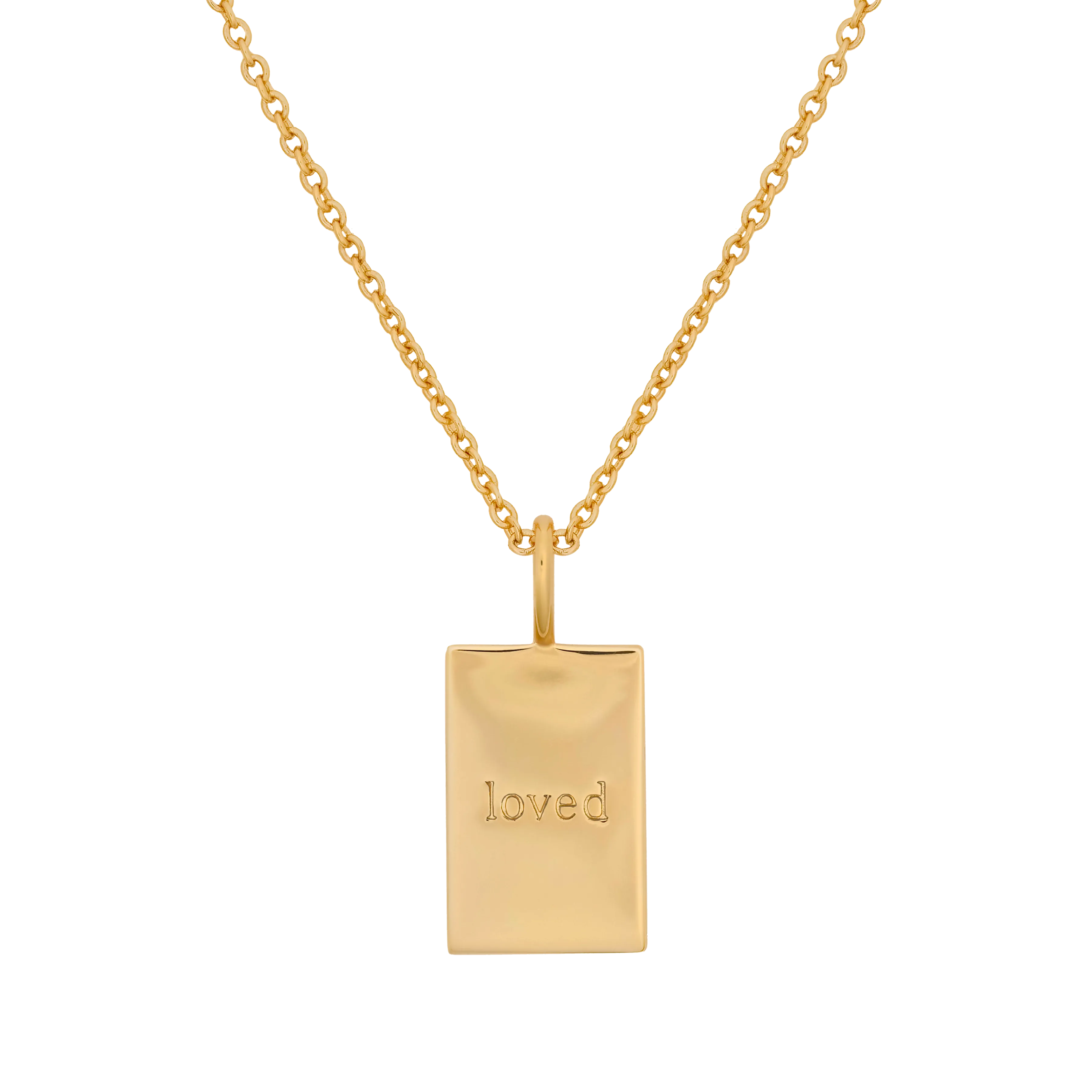 Memento Necklace 'Loved'