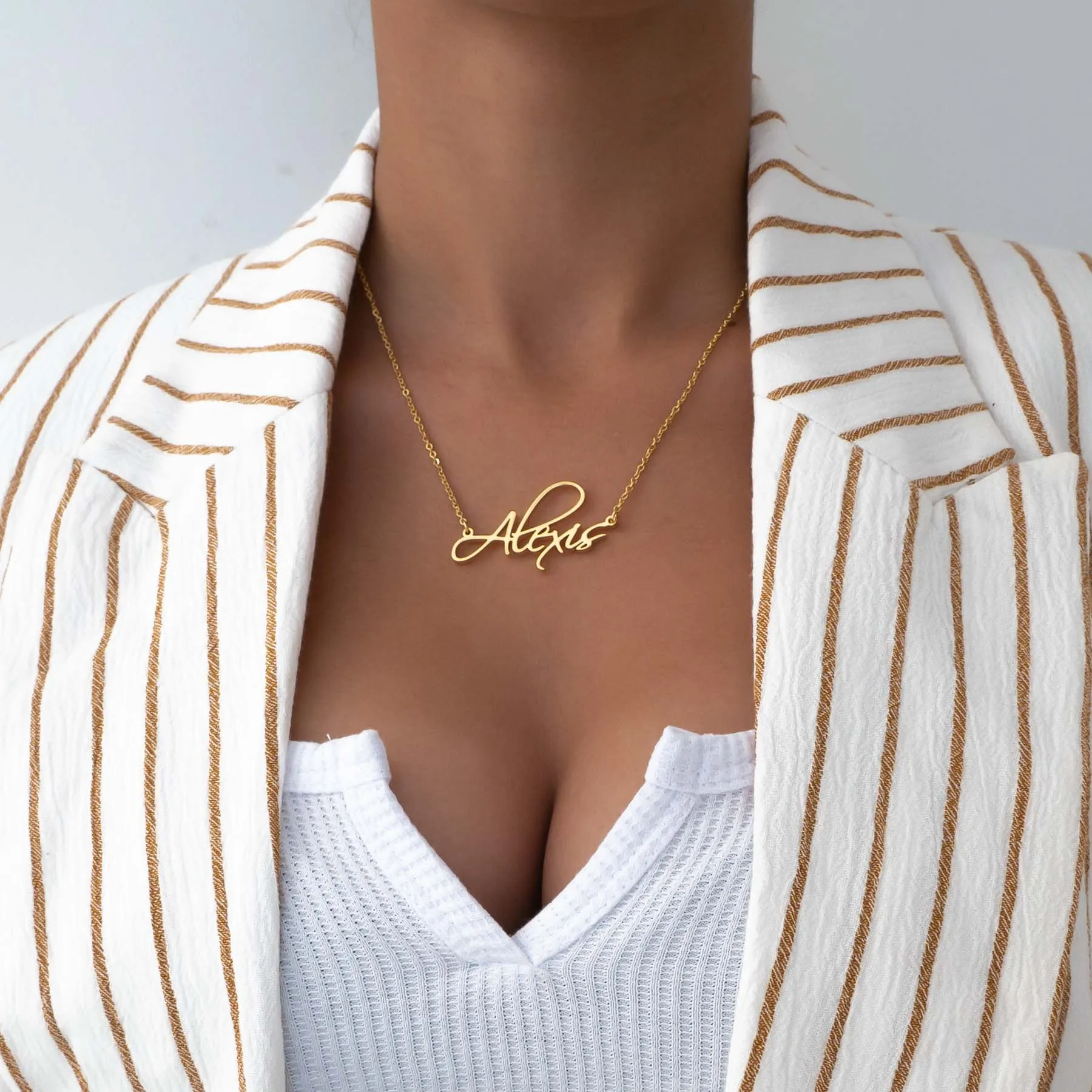 Milan Custom Name Necklace