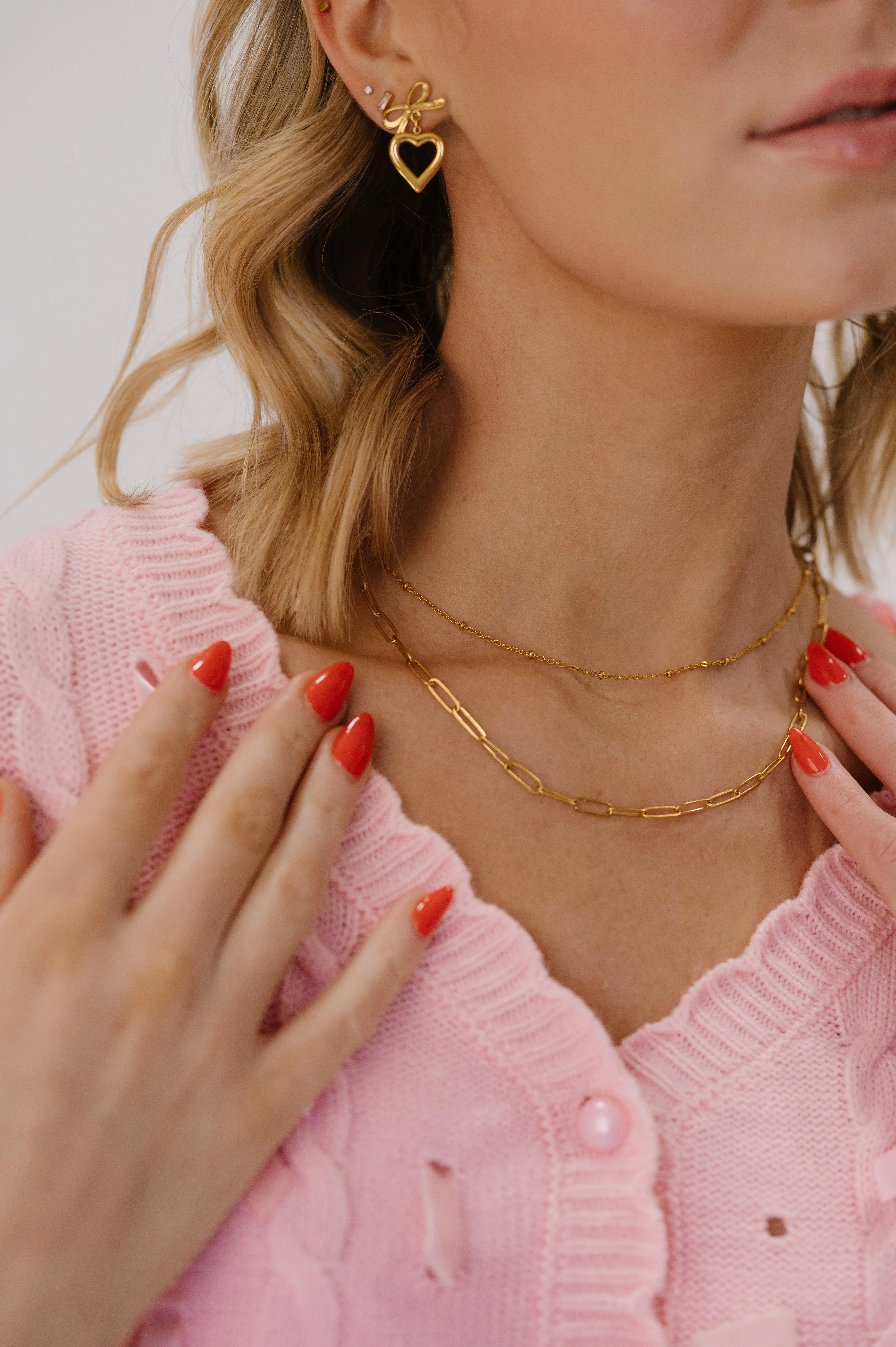 Paperclip Chain Necklace