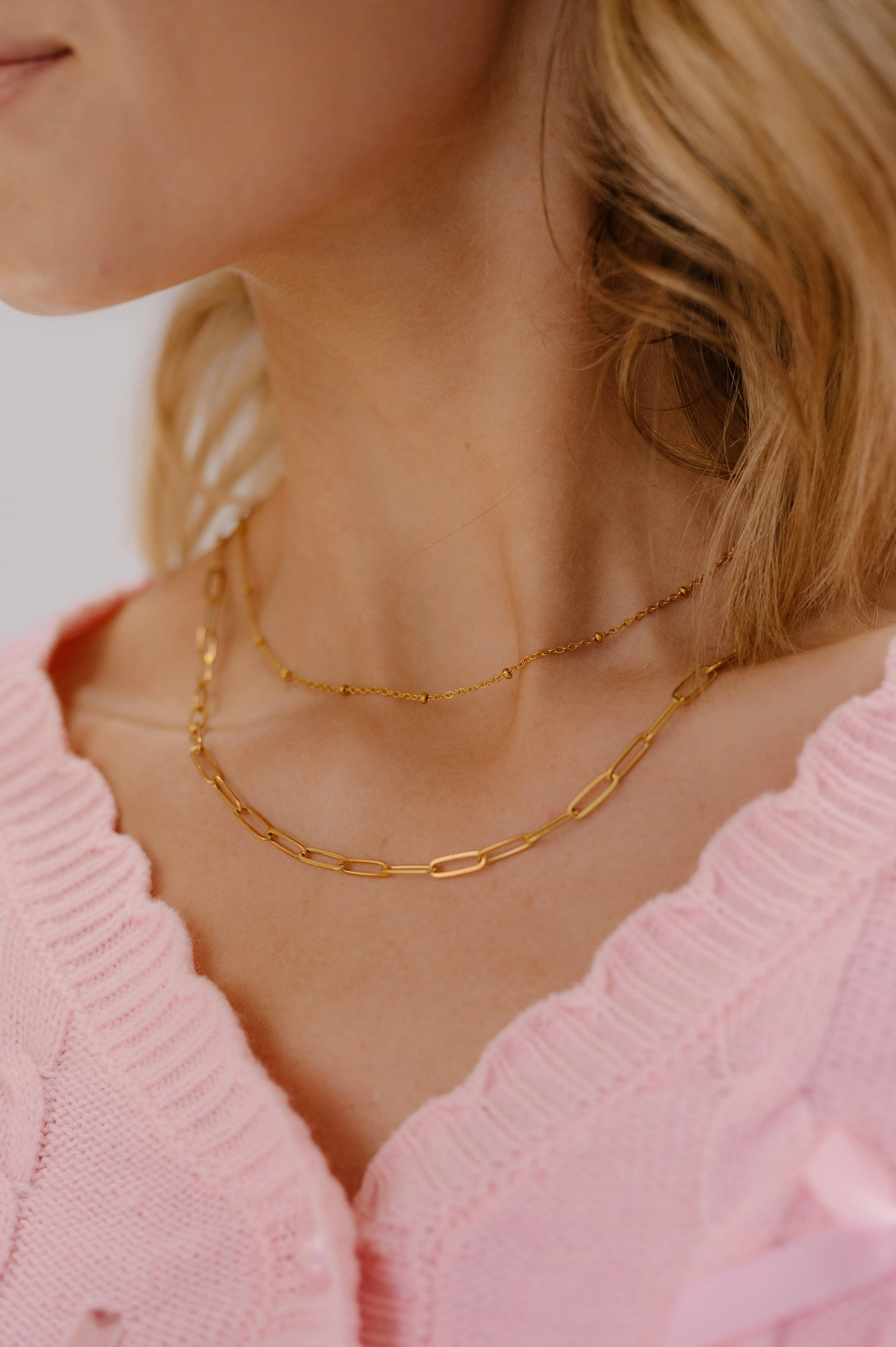 Paperclip Chain Necklace