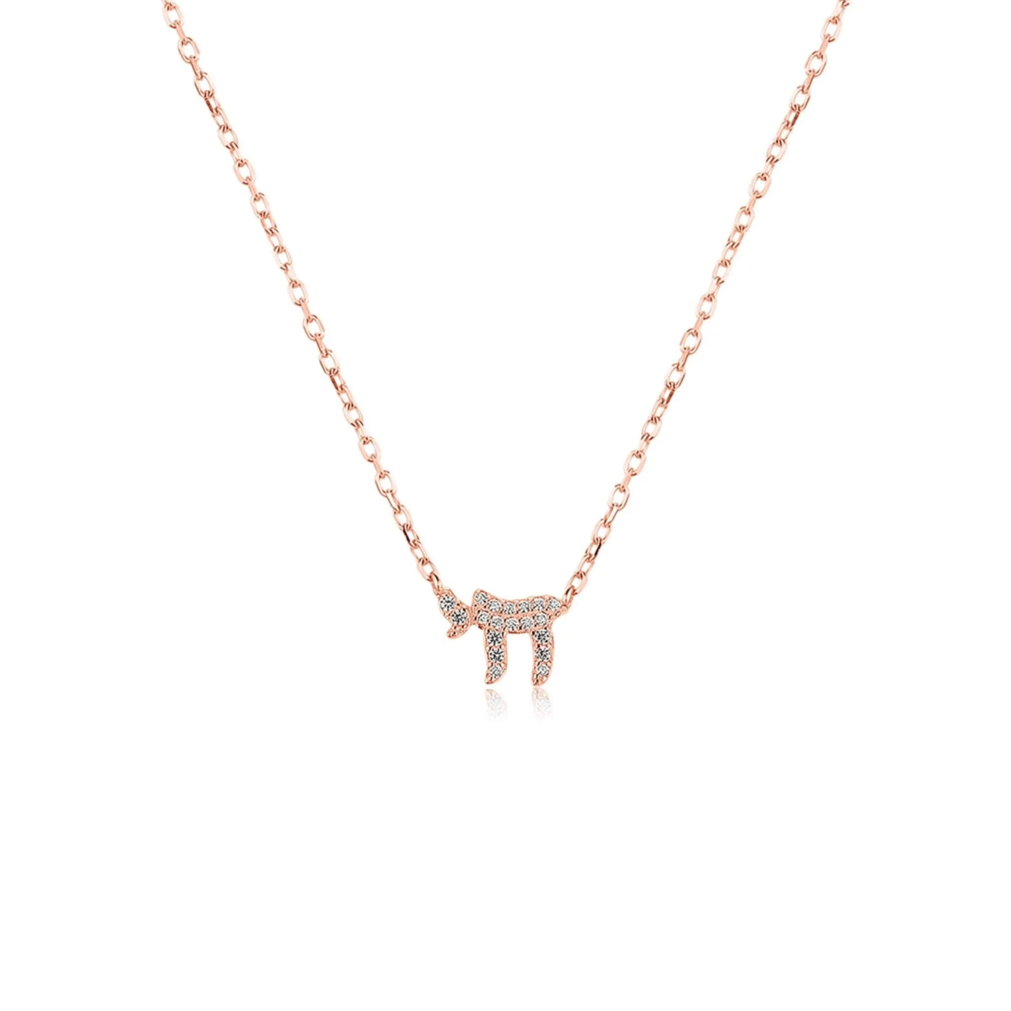 Pave Small Hai Necklace