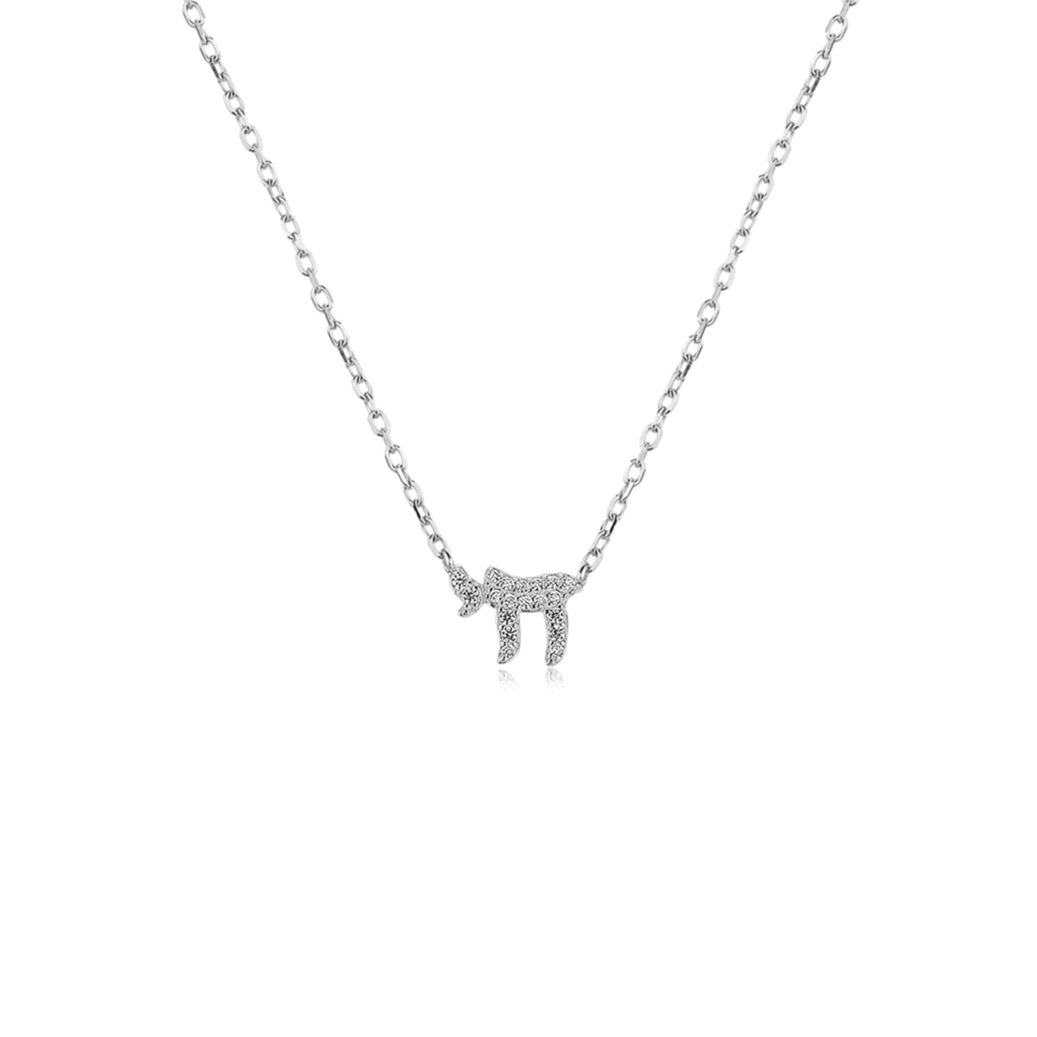 Pave Small Hai Necklace