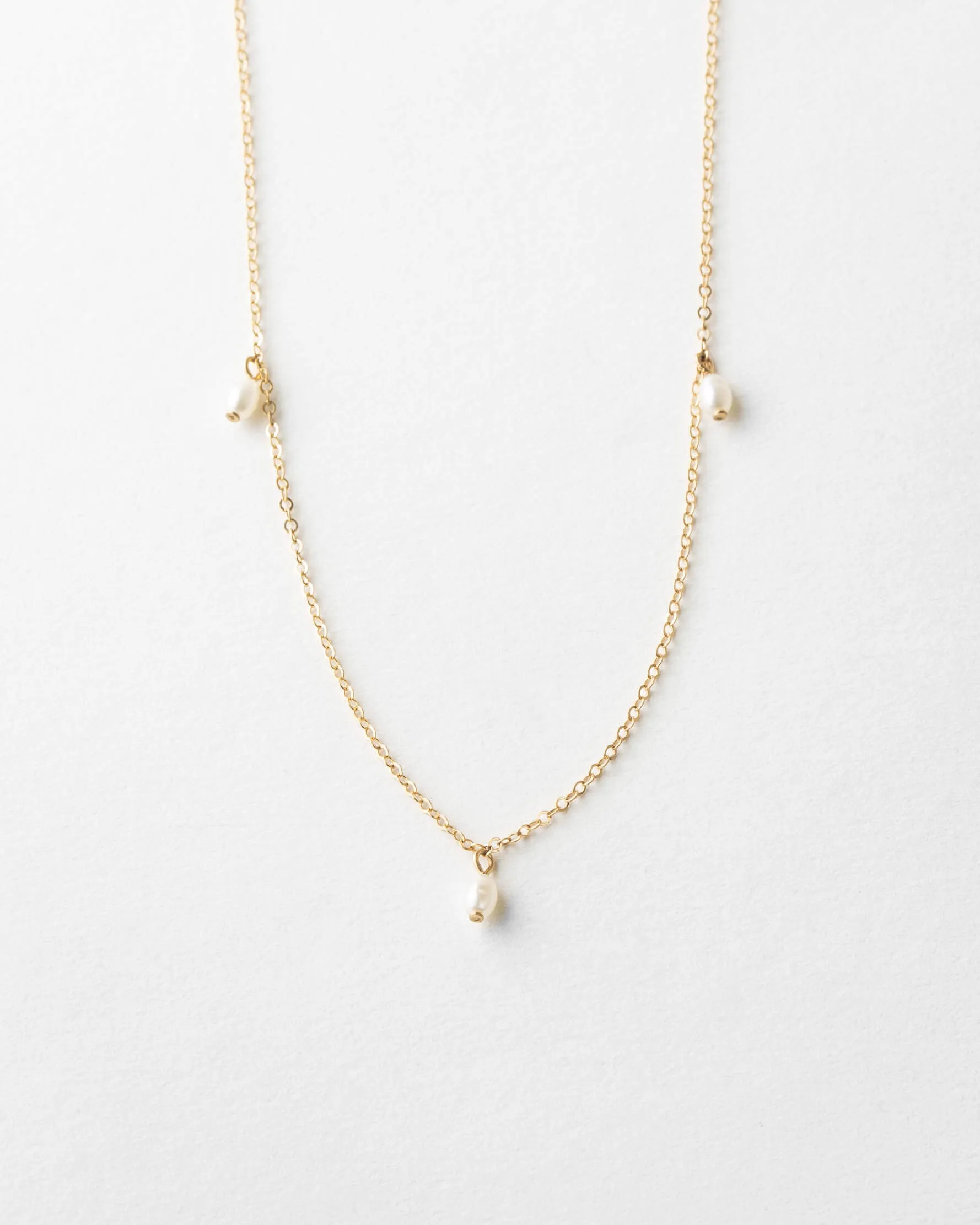 Pearl Droplet Necklace