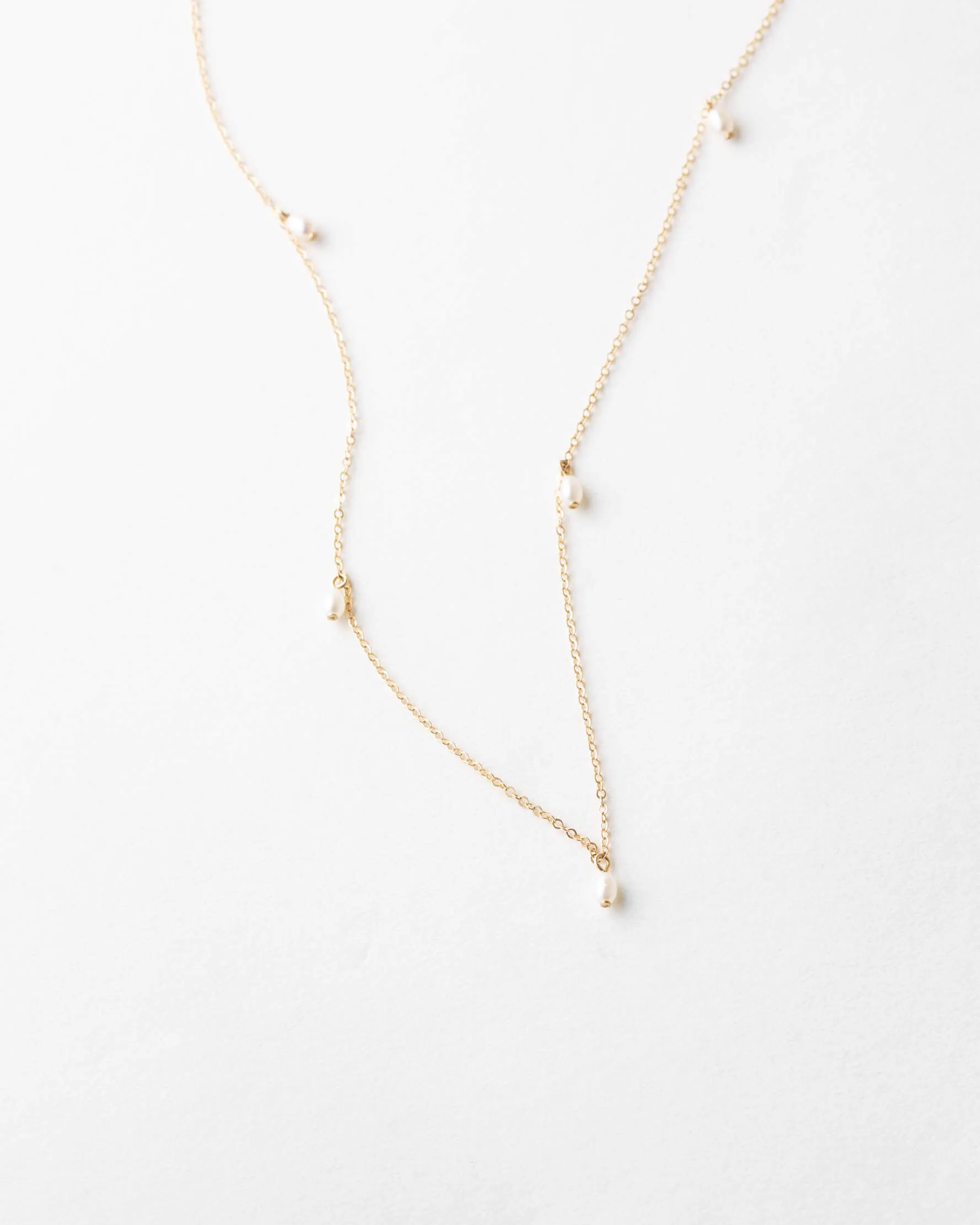 Pearl Droplet Necklace